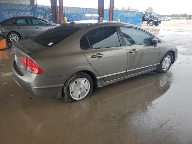 JHMFA36267S032420 - 2007 HONDA CIVIC HYBRID GRAY photo 3