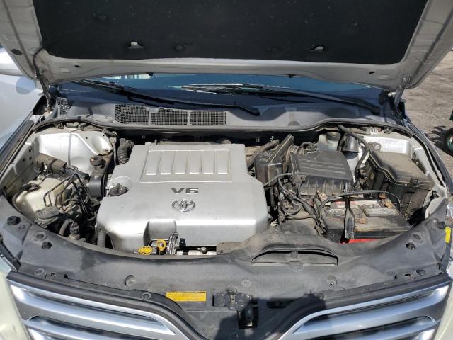 4T3BK3BB8CU067190 - 2012 TOYOTA VENZA LE SILVER photo 11