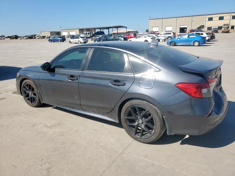 2HGFE2F56NH536367 - 2022 HONDA CIVIC SPORT BLACK photo 2