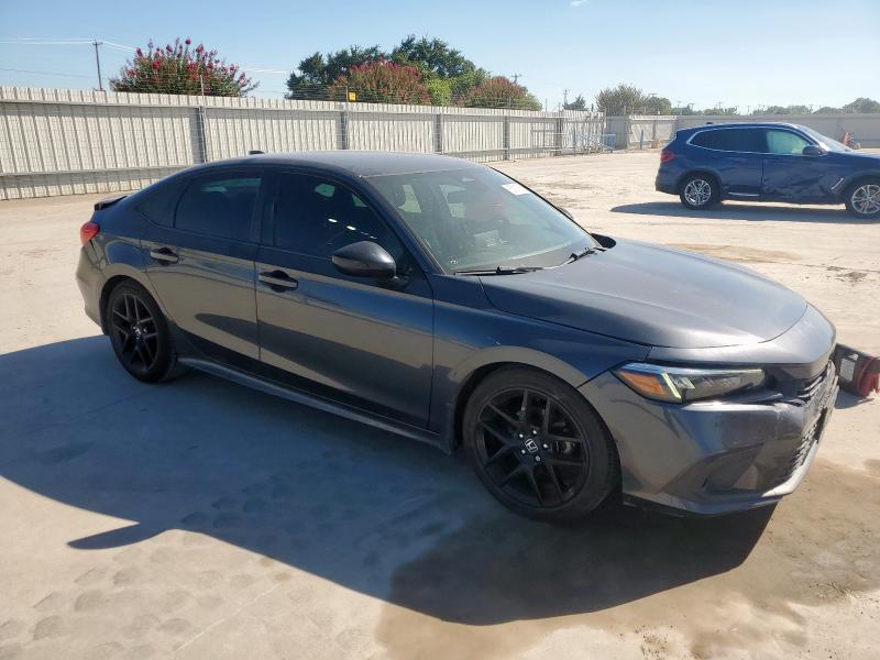 2HGFE2F56NH536367 - 2022 HONDA CIVIC SPORT BLACK photo 4