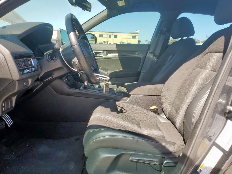 2HGFE2F56NH536367 - 2022 HONDA CIVIC SPORT BLACK photo 7