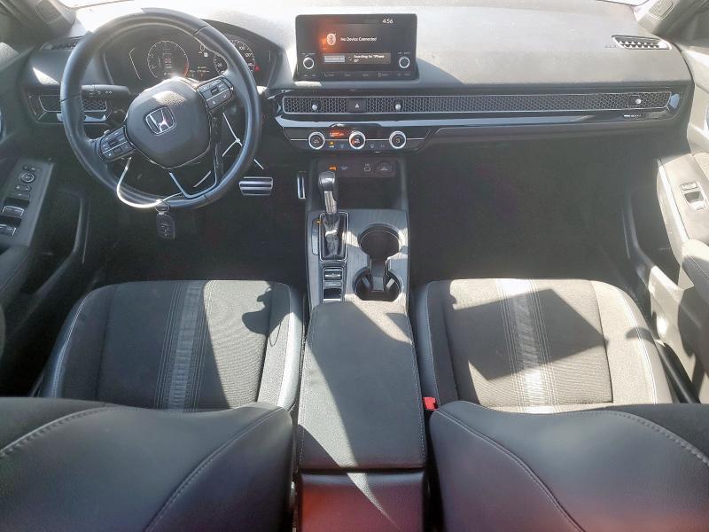 2HGFE2F56NH536367 - 2022 HONDA CIVIC SPORT BLACK photo 8