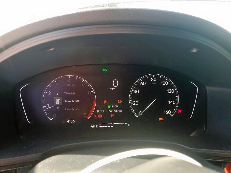 2HGFE2F56NH536367 - 2022 HONDA CIVIC SPORT BLACK photo 9