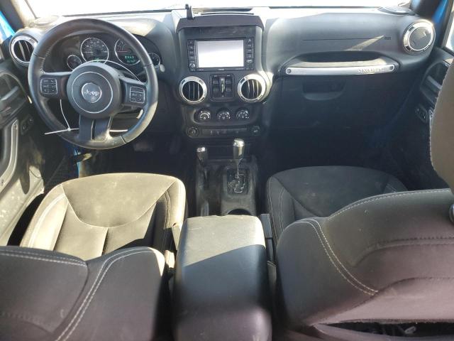 1C4BJWEG4GL301264 - 2016 JEEP WRANGLER U SAHARA BLUE photo 8
