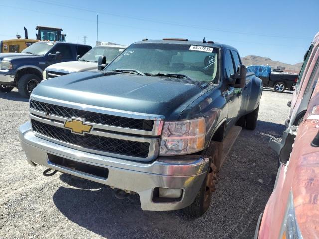 1GC4K0C82CF156703 - 2012 CHEVROLET SILVERADO K3500 LT BLUE photo 1