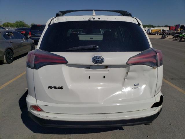 JTMBFREV4JJ240275 - 2018 TOYOTA RAV4 LE WHITE photo 6