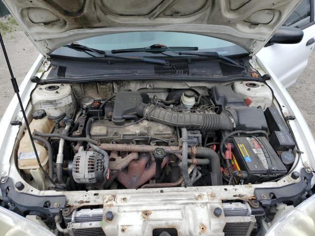 1G1JC524XY7380792 - 2000 CHEVROLET CAVALIER WHITE photo 11