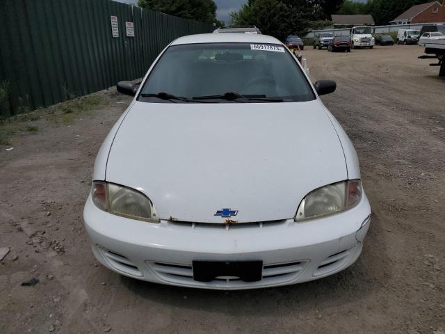 1G1JC524XY7380792 - 2000 CHEVROLET CAVALIER WHITE photo 5