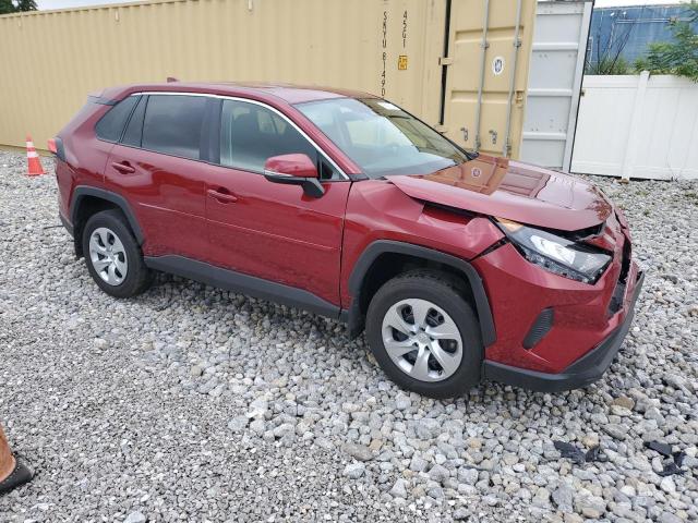 2T3G1RFV1NW306971 - 2022 TOYOTA RAV4 LE RED photo 4