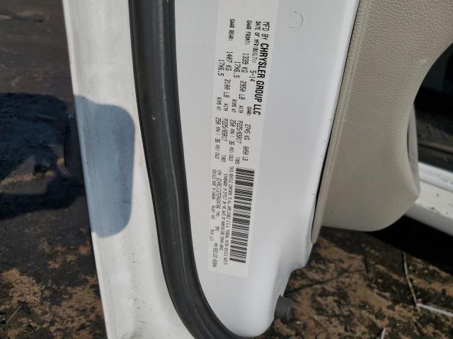 2C4RC1CG7ER424706 - 2014 CHRYSLER TOWN & COU TOURING L WHITE photo 13