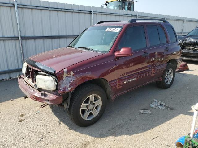 2CNBJ634736946451 - 2003 CHEVROLET TRACKER LT BURGUNDY photo 1