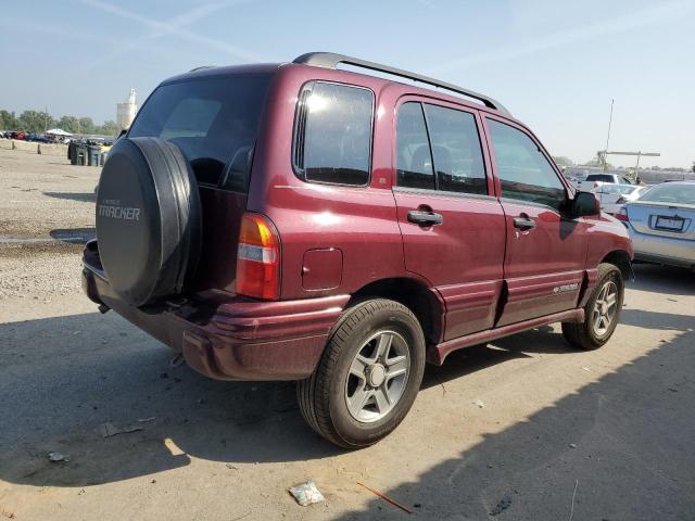 2CNBJ634736946451 - 2003 CHEVROLET TRACKER LT BURGUNDY photo 3