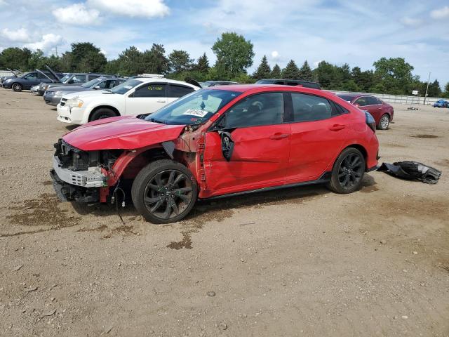 SHHFK7H45HU404895 - 2017 HONDA CIVIC SPORT 红色 照片 1