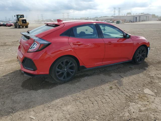 SHHFK7H45HU404895 - 2017 HONDA CIVIC SPORT 红色 照片 3