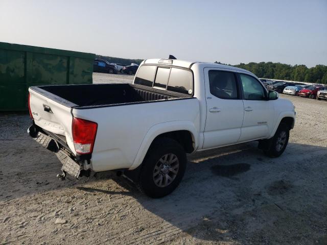 3TMCZ5AN3HM072054 - 2017 TOYOTA TACOMA DOUBLE CAB WHITE photo 3