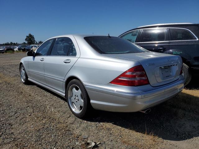 WDBNG78J51A199581 - 2001 MERCEDES-BENZ S 600 SILVER photo 2