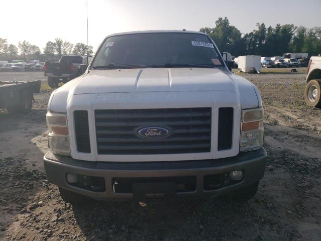 1FTSW21R78EB21087 - 2008 FORD F250 SUPER DUTY WHITE photo 5