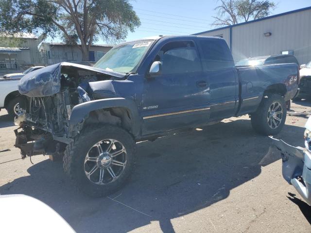 1GCGK29U82Z175315 - 2002 CHEVROLET SILVERADO K2500 BLUE photo 1