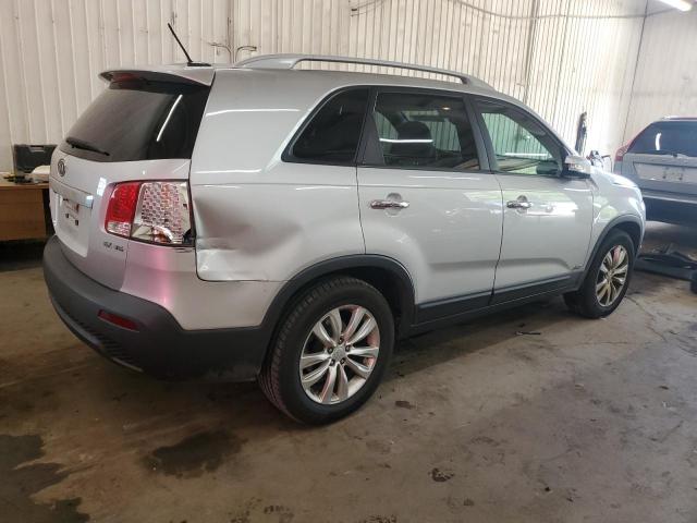 5XYKUDA25BG086665 - 2011 KIA SORENTO EX 银色 照片 3