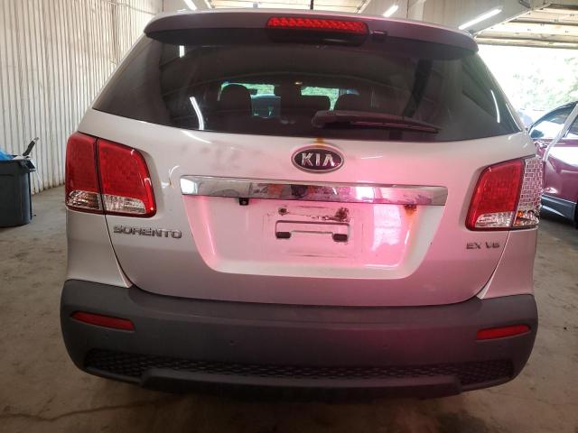 5XYKUDA25BG086665 - 2011 KIA SORENTO EX 银色 照片 6
