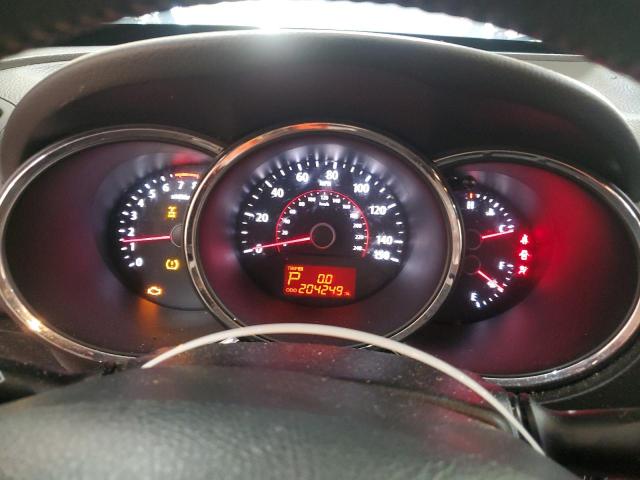 5XYKUDA25BG086665 - 2011 KIA SORENTO EX 银色 照片 9