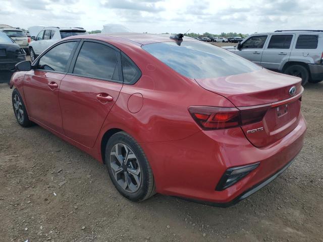 3KPF24AD0KE056592 - 2019 KIA FORTE FE أحمر صورة 2