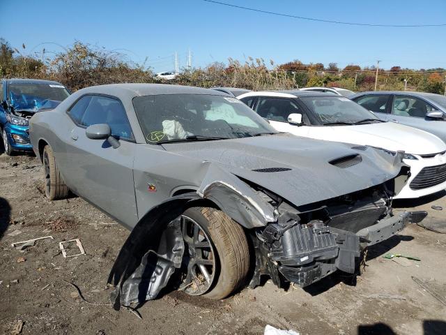 2C3CDZFJ8KH625576 - 2019 DODGE CHALLENGER R/T SCAT PACK GRAY photo 1