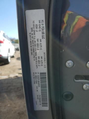 2C3CDZFJ8KH625576 - 2019 DODGE CHALLENGER R/T SCAT PACK GRAY photo 10