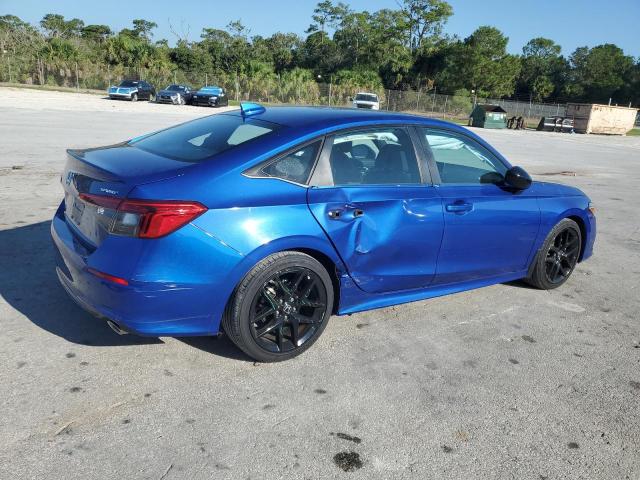2HGFE2F58RH552947 - 2024 HONDA CIVIC SPORT BLUE photo 3
