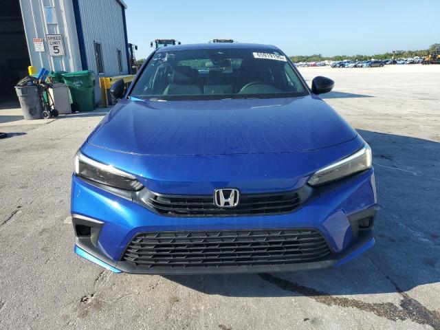2HGFE2F58RH552947 - 2024 HONDA CIVIC SPORT BLUE photo 5