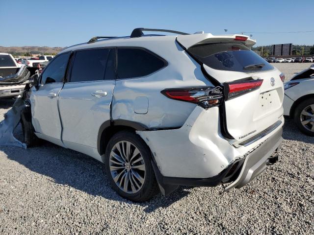 5TDFZRBHXNS169776 - 2022 TOYOTA HIGHLANDER PLATINUM WHITE photo 2