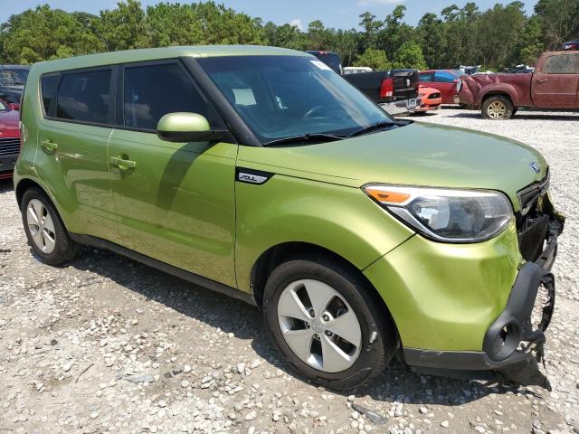 KNDJN2A25G7840763 - 2016 KIA SOUL GREEN photo 4