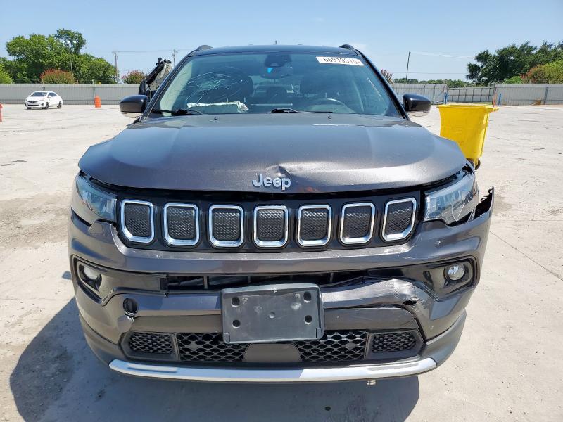 3C4NJDCB3NT154123 - 2022 JEEP COMPASS LIMITED CHARCOAL photo 5