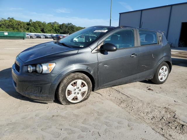 1G1JA6SH6G4167949 - 2016 CHEVROLET SONIC LS CHARCOAL photo 1