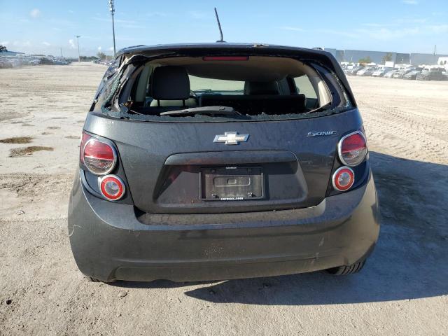 1G1JA6SH6G4167949 - 2016 CHEVROLET SONIC LS CHARCOAL photo 6