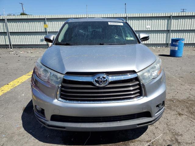5TDJKRFH1FS086408 - 2015 TOYOTA HIGHLANDER XLE Gümüş foto 5