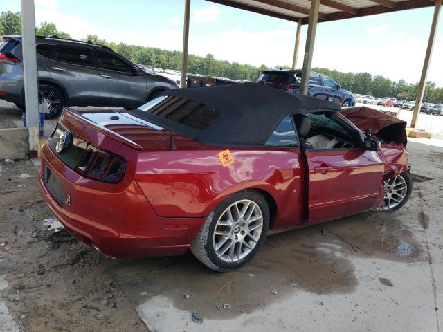 1ZVBP8EM3E5234929 - 2014 FORD MUSTANG BURGUNDY photo 3