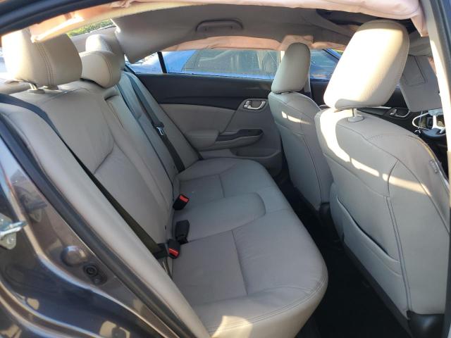 2HGFB2F93FH544214 - 2015 HONDA CIVIC EXL 灰色 照片 10