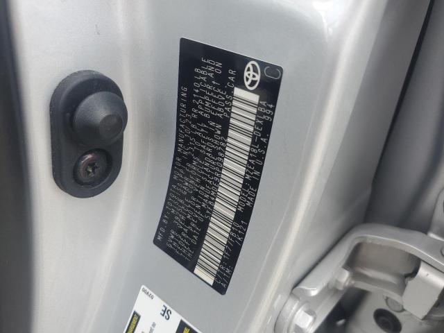 5YFB4MDE9RP098782 - 2024 TOYOTA COROLLA LE ვერცხლისფერი ფოტო 12