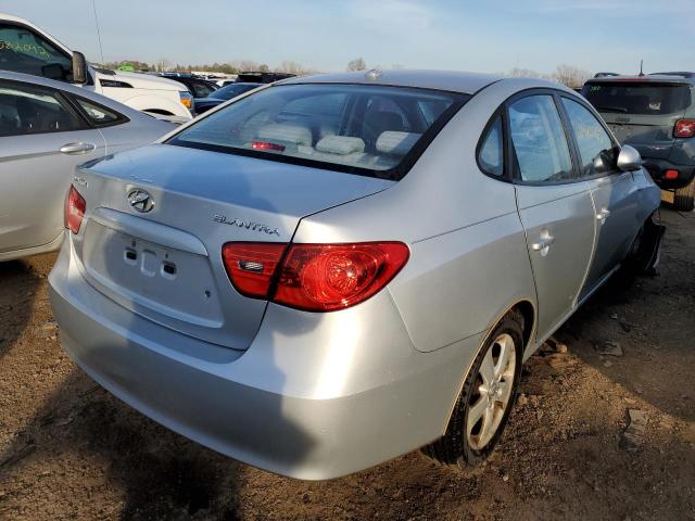 KMHDU46D29U595443 - 2009 HYUNDAI ELANTRA GLS SILVER photo 4