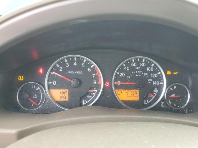 5N1AR18W25C789570 - 2005 NISSAN PATHFINDER LE 黑色 照片 9