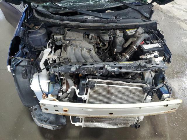 3N1CN7AP4KL823591 - 2019 NISSAN VERSA S BLUE photo 11