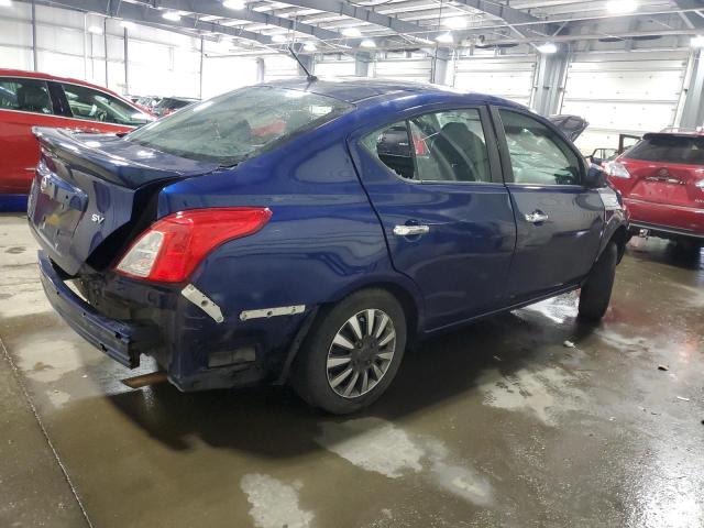 3N1CN7AP4KL823591 - 2019 NISSAN VERSA S BLUE photo 3