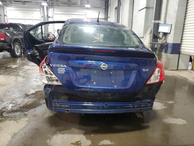 3N1CN7AP4KL823591 - 2019 NISSAN VERSA S BLUE photo 6