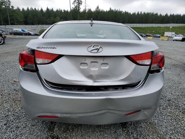 5NPDH4AE9BH045018 - 2011 HYUNDAI ELANTRA GLS SILVER photo 6