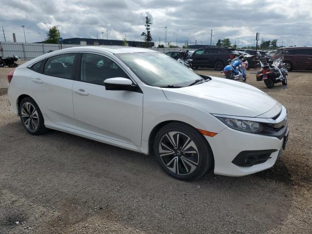 19XFC1E31JE004030 - 2018 HONDA CIVIC EX WHITE photo 4