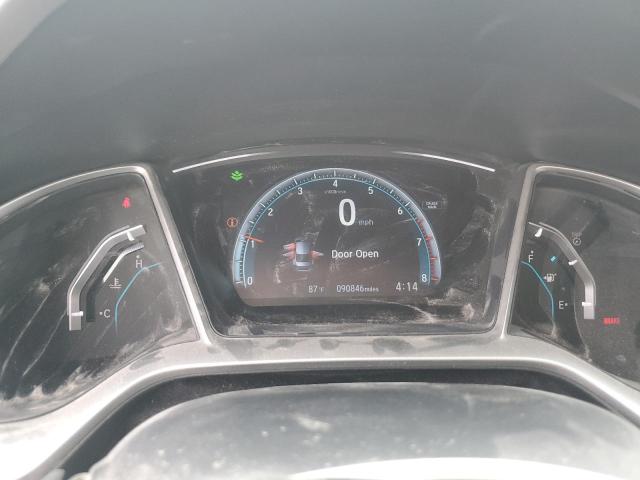 19XFC1E31JE004030 - 2018 HONDA CIVIC EX WHITE photo 9