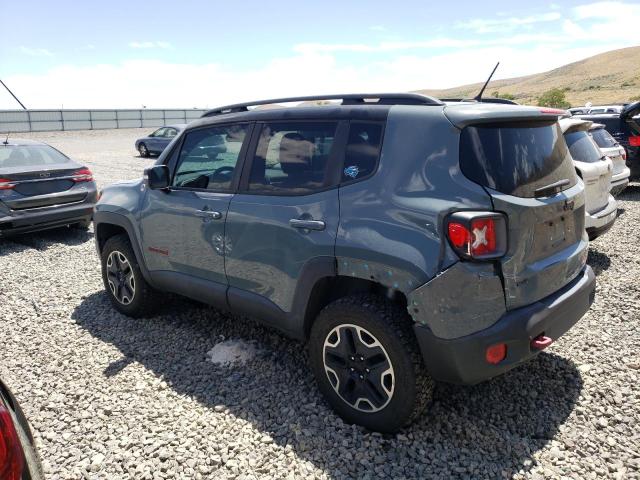 ZACCJBCT4GPC93711 - 2016 JEEP RENEGADE TRAILHAWK GRAY photo 2