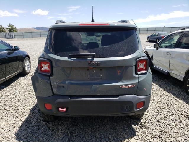 ZACCJBCT4GPC93711 - 2016 JEEP RENEGADE TRAILHAWK GRAY photo 6