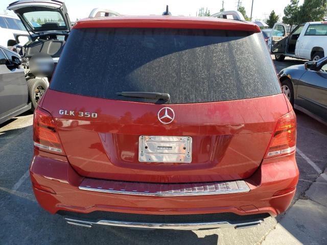 WDCGG5HB4FG402367 - 2015 MERCEDES-BENZ GLK 350 RED photo 6